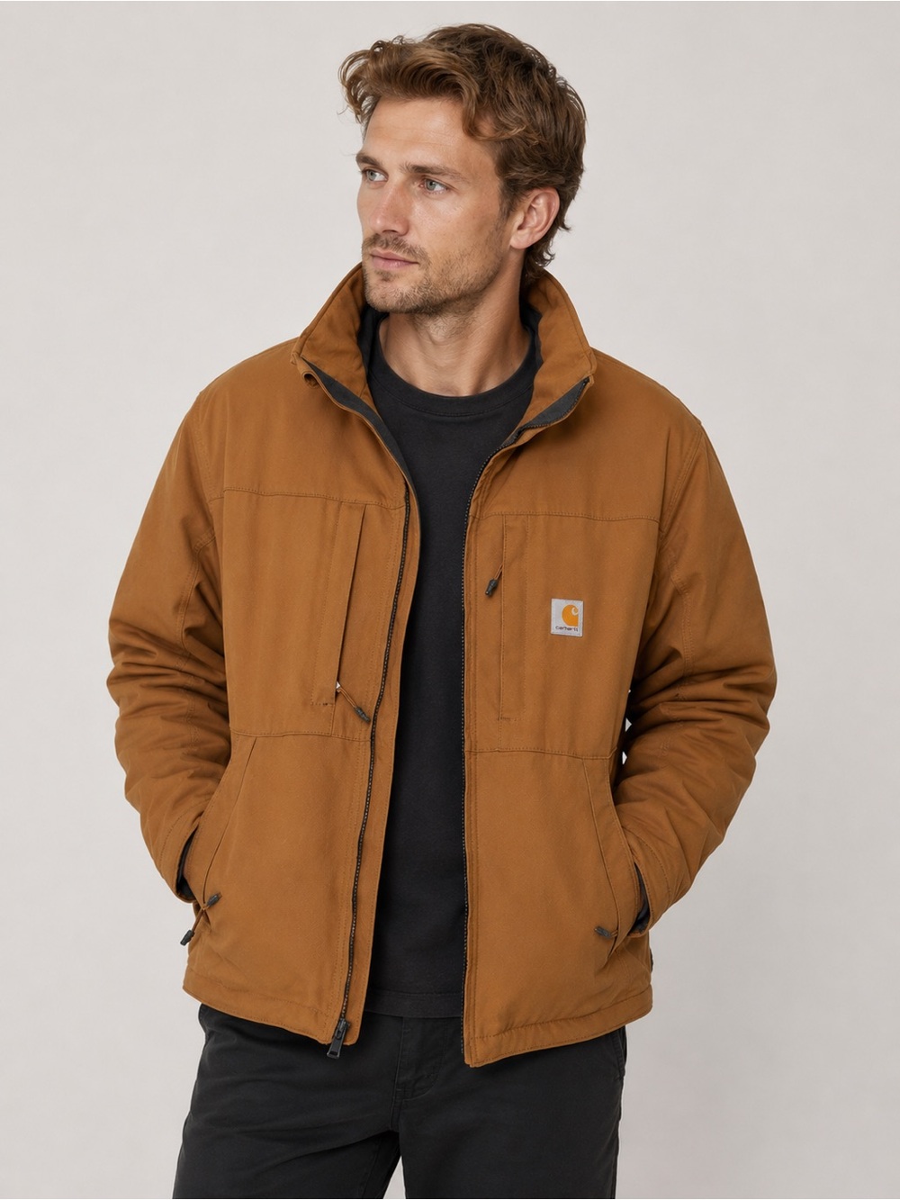 Carhartt Super Dux Relaxed Fit Insulated Jacket Men’s Large Brown OJ6006-M